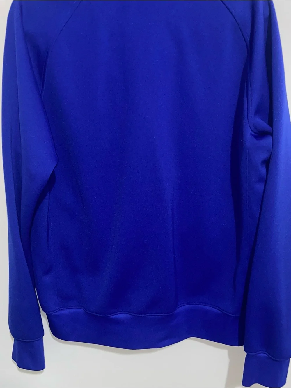 Nike Track Jacket Mens Large RN #56323 CA# 05553 Zip Striped Vtg Y2K Royal Blue